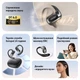 Бездротові спортивні навушники bluetooth Langsdom TE 10 Open Ear Crema - зображення 8