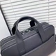 Кожаная деловая сумка-портфель для ноутбука Tiding Bag 56901 Черная 40х27х10см - изображение 2