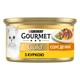 Корм влажный Gourmet Gold для кошек с курицей в соусе Де-Люкс 85 г (7613036705103) - изображение 2