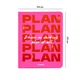Планер Orner I HAVE NO PLAN AT ALL А5+ 248 аркушів рожевий - зображення 2