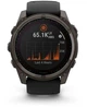 Спортивний годинник Garmin Fenix 8 51mm Solar Sapphire Carbon Gray DLC Titanium w. Black/Pebble Gray S. Band (010-02907-10/11) - изображение 2