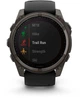Спортивний годинник Garmin Fenix 8 51mm Solar Sapphire Carbon Gray DLC Titanium w. Black/Pebble Gray S. Band (010-02907-10/11) - изображение 3