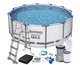 Каркасный бассейн 427 x 122 см Bestway 5612x Steel Pro MAX - изображение 2