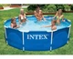 Каркасний басейн 305 x 76 см Intex 28200-3 New (у комплекті з тентом 28030) - зображення 7