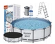 Каркасный бассейн 457 x 122 см Bestway 56438 - изображение 2