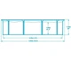 Каркасный бассейн 460 x 120 см Bestway 56384 Steel Wall - Hydrium - изображение 4