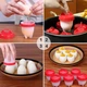 Набор силиконовых форм для варки яиц пашот Egg Boiler 6 шт - изображение 7