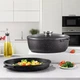 Гусятница с жаровней из литого алюминия Styleberg 7 л с мраморным покрытием (3034 ST) - изображение 1
