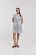 Сукня міні на ґудзиках з поясом Wear me XS Білий (14_25_337_11027) - изображение 1