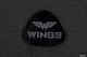 Валіза Wings 1708 маленька на 4 колесах Чорна (Vt00093) - зображення 6