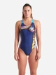 Купальник слитный женский Arena Dreamhline Swimsuit V Back 008328-760 36 Темно-синий (3468337558910) - изображение 4