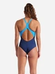 Купальник слитный женский Arena Dreamhline Swimsuit V Back 008328-760 36 Темно-синий (3468337558910) - изображение 5