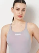 Купальник суцільний жіночий Arena Team Swimsuit Swim Pro Solid 004760-590 44 Світло-бузковий (3468337481799) - зображення 3