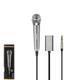 Настольный Remax (OR) Microphone RMK-K01на подставке Совместим с IOS, Android, Windows-phones Серый - изображение 1
