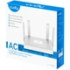 Двухдиапазонный гигабитный Wi-Fi маршрутизатор Cudy AC1200, поддержка VPN, 4 антенны, белый - изображение 4