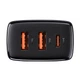 Зарядное Устройство Baseus Compact Quick Charger 30 Вт (Type-C+2USB) QC+PD black (CCXJ-E01) - изображение 7