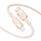 USB YOKI STYLE YK-ST41 Lightning 2.4A 1.2m Оранжевый - изображение 5