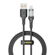 USB YOKI CYBER YK-CY23 Lightning 2.4A 1.2m Черный - изображение 1