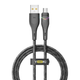 USB YOKI RGB YK-RG24 Micro 3A 1.2m Черный - изображение 1