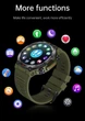 Смарт годинник для чоловіків LEMFO AMOLED/ зелені - зображення 3