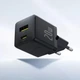 Сетевое зарядное устройство на 20W (Type-C+USB) блок питания Palm Fast Charger черный, Baseus (P10111608113-00) - изображение 4