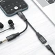 Перехідник/адаптер XO NB181B Lightning to 3.5mm audio adapter + Lightning - зображення 2