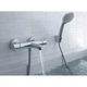 Смеситель для ванны Hansgrohe Ecostat 1001 CL 13201000 с термостатом, хром - изображение 4