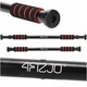Турник раздвижной 4FIZJO Basic 61.5-100 см Black/Red (P-5905973402712) - изображение 1