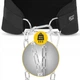 Пояс атлетичний для обтяження 4FIZJO Dip Belt 100 см Black (P-5905973402262) - зображення 2
