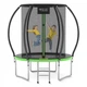 Батут с внутренней сеткой 4FIZJO PRO 6FT 183 см Black/Green (P-5907739319234) - изображение 1