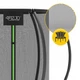 Батут с внутренней сеткой 4FIZJO PRO 6FT 183 см Black/Green (P-5907739319234) - изображение 8