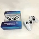 Бездротовий ігровий геймпад Doubleshock PS3/PC акумуляторний джойстик з функцією вібрації. Колір: білий - зображення 6