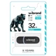 USB флеш накопитель Wibrand 32GB Panther Black USB 2.0 (WI2.0/PA32P2B) - зображення 2