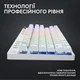 Клавиатура Logitech G PRO X TKL Lightspeed Tactile USB UA White (920-012148) - зображення 7