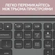 Комплект Logitech MK950 Bluetooth/Wireles UA Graphite (920-012490) - зображення 7