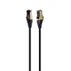 Патч-корд 0.5м, S/FTP, cat 8, литий, 50u", CU, AWG 27, LSZH, black Cablexpert (PP8-LSZHCU-BK-0.5M) - изображение 1