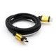 Кабель мультимедийный HDMI M to HDMI M 1.5m V2.0 Vinga (VCPDCHDMI2VMM1.5BK) - изображение 3