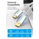 Кабель мультимедийный HDMI to HDMI 15.0m V2.0 4K Silver Metal Type VENTION (AABIN) - изображение 8