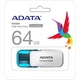 USB флеш накопитель ADATA 64GB AUV 240 White USB 2.0 (AUV240-64G-RWH) - изображение 3