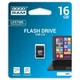 USB флеш накопитель Goodram 16GB UPI2 Piccolo Black USB 2.0 (UPI2-0160K0R11) - изображение 2