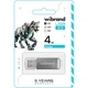 USB флеш накопичувач Wibrand 4GB Cougar Silver USB 2.0 (WI2.0/CU4P1S) - зображення 2