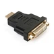 Переходник HDMI AM to DVI 24+5 F Vinga (VCPAHDMIM2DVIFBK) - изображение 1