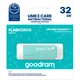 USB флеш накопитель Goodram 32GB UME3 Care Green USB 3.2 (UME3-0320CRR11) - изображение 3