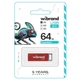 USB флеш накопитель Wibrand 64GB Chameleon Red USB 2.0 (WI2.0/CH64U6R) - изображение 2