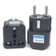 Перехідник US/UK/AU to EU Dynamode (EU Adapter black) - зображення 4