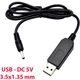 Кабель питания USB 2.0 AM to DC 3.5 х 1.35 mm 1.0m USB 5V to DC 5V Dynamode (DM-USB-DC-3.5x1.35mm) - изображение 2