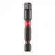Адаптер для інструменту Milwaukee ShW з 1/4" HEX на 1/4" квадратний хвостовик (4932471826) - зображення 2