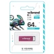 USB флеш накопитель Wibrand 64GB Chameleon Pink USB 2.0 (WI2.0/CH64U6P) - зображення 2