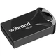 USB флеш накопичувач Wibrand 16GB Hawk Black USB 2.0 (WI2.0/HA16M1B) - зображення 1