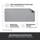 Коврик для мышки Logitech Desk Mat Studio Series Mid Grey (956-000052) - изображение 4